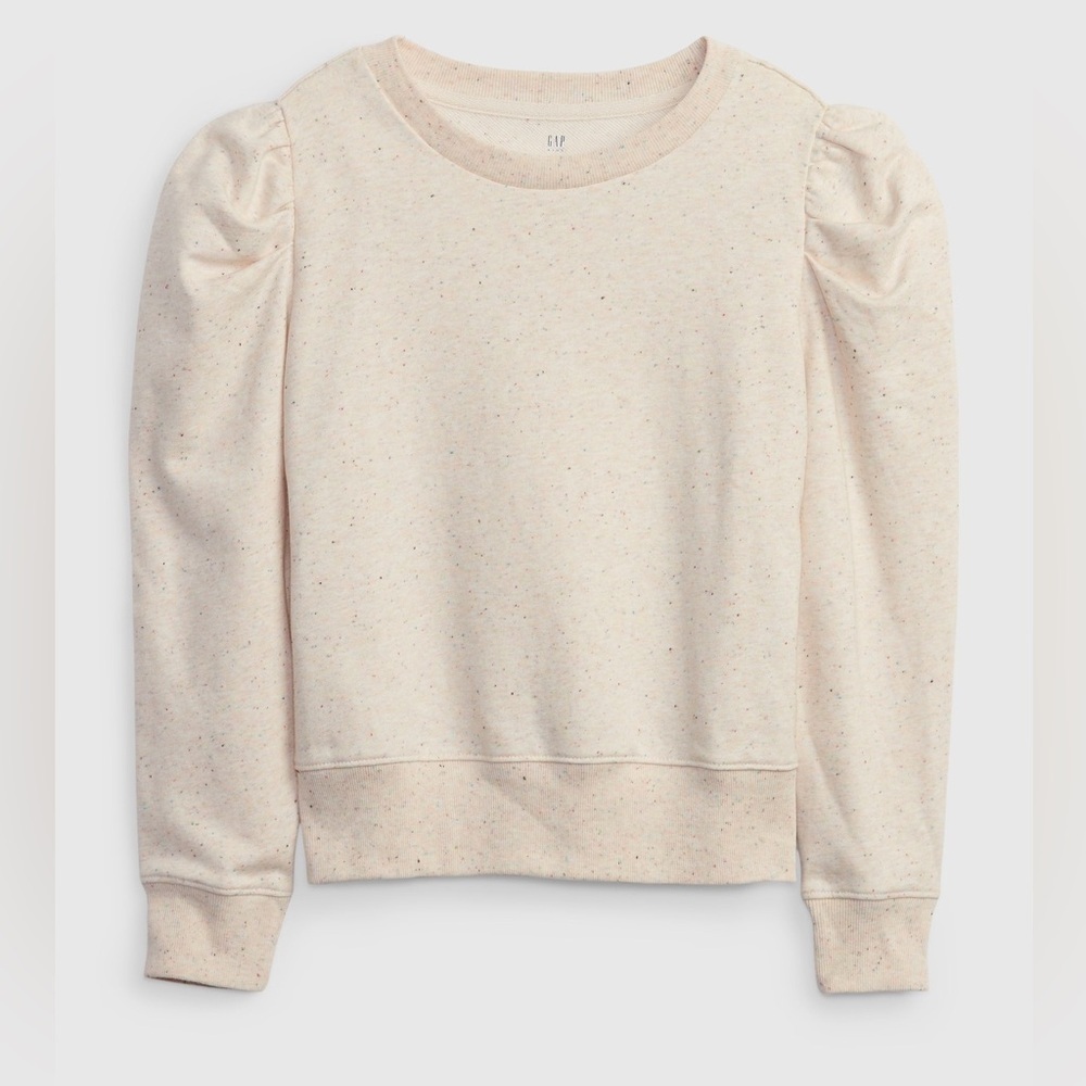 GAP Kids Puff Sleeve Girl's Sweatshirt M (8)